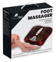 Foot massager with heating