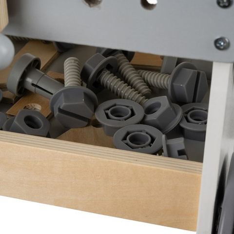 Wooden workshop 3in1 Kruzzel 24758