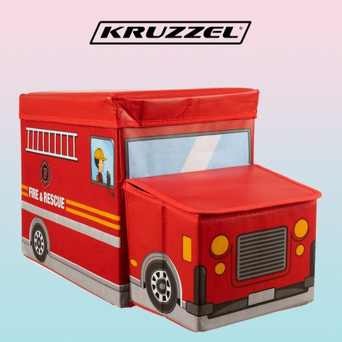 Coffre à jouets/coffre - garde Kruzzel 22489