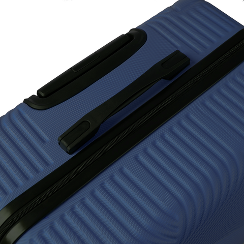 3-in-1-Kofferset - Marineblau Trizand 26664