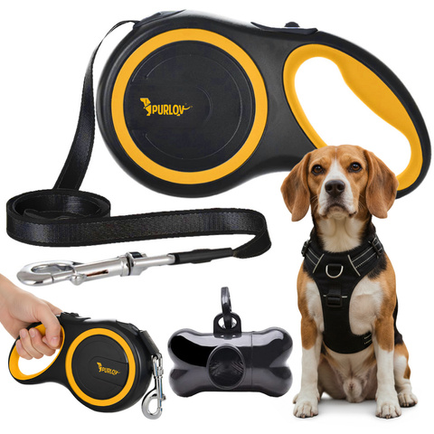 Laisse automatique pour chien 5m/15kg Purlov 19788