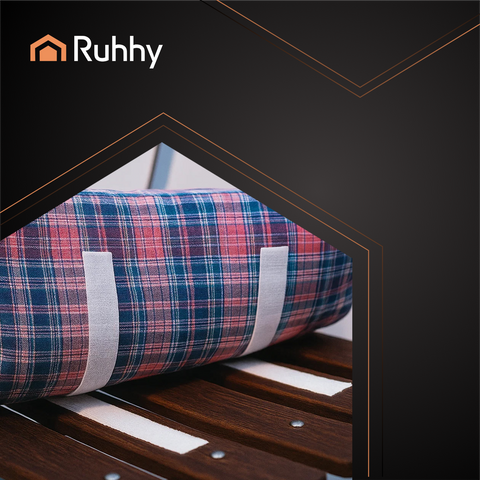 Samolepicí suchý zip bílý 5m x 2,5cm Ruhhy 25999