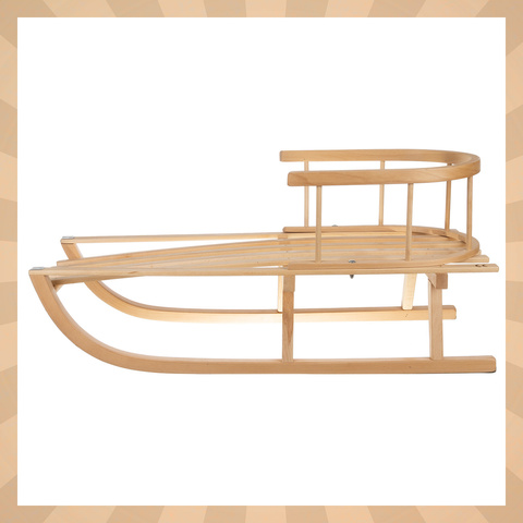 Kruzzel 25217 Holzschlitten