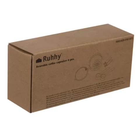 Wiederverwendbare Kaffeekapseln - 6 Stk. Ruhhy 23028