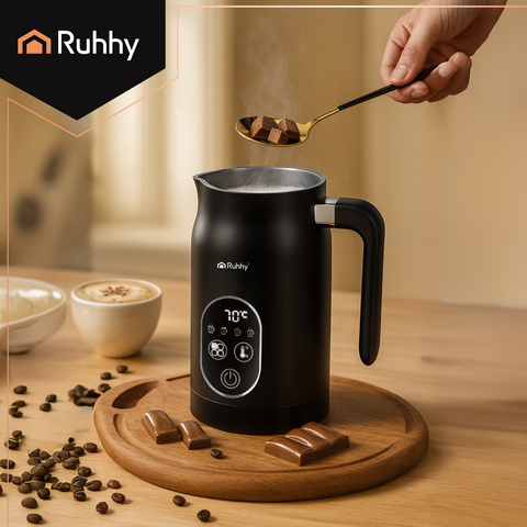 Mousseur à lait avec écran 500 W Ruhhy26649