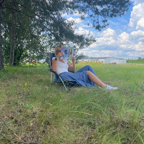 Trizand 23923 faltbarer Touristenstuhl