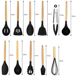 Kitchen utensils - set of 12 Ruhhy 21804