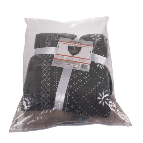 Blanket 1.6x2m + 2x pillowcase Ruhhy 22598
