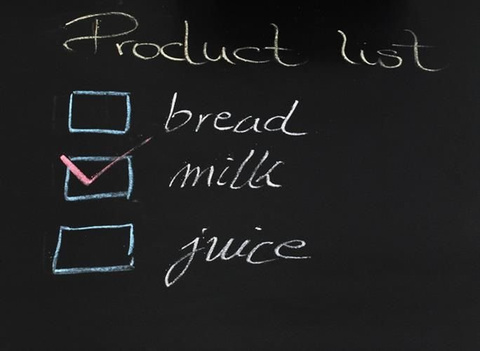 Self-adhesive chalk board