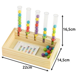 Sorter - educational toy - counting Kruzzel 26672
