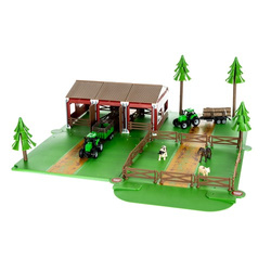 Farm with animals + 2 farm cars 22404