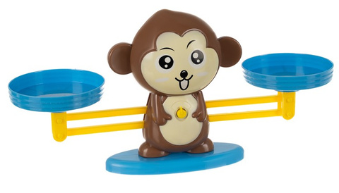 Educational game monkey - scale scale