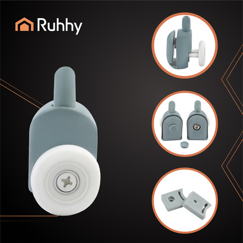 Kółko do kabiny prysznicowej - zestaw 8 szt