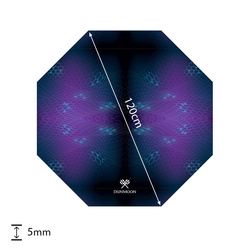 Tapis de jeu sous la chaise, 8 coins, Dunmoon 25955