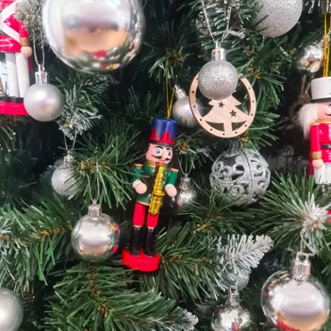Nutcracker for Christmas tree - 5 pcs. 20358