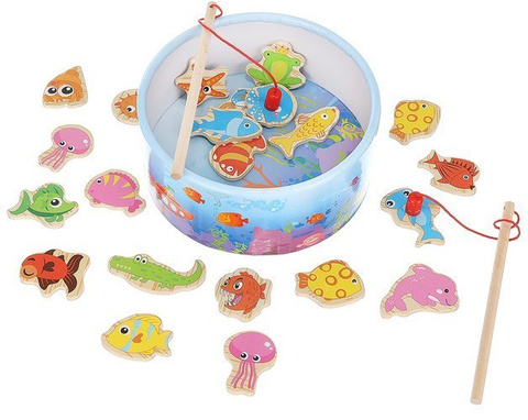 Jeu &quot;Attraper du poisson&quot; pour un aimant, 22 pcs.