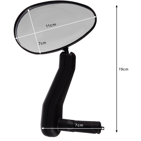 Trizand 25781 left bicycle mirror