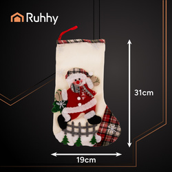 Christmas socks - decorative 4 pcs Ruhhy 26467
