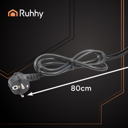 Milk frother black 400W Ruhhy 26180