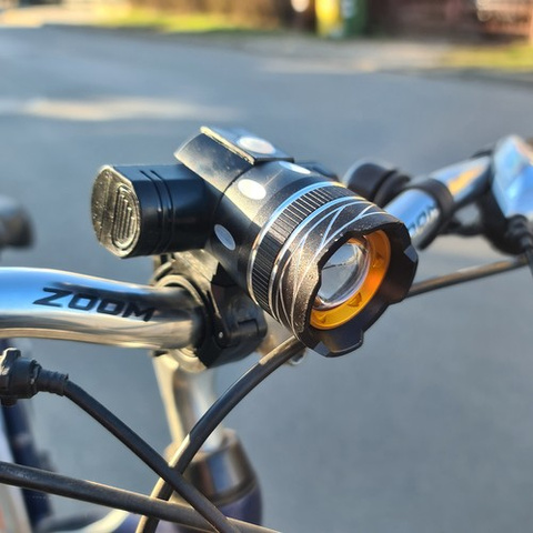 T6 USB Bike Light + Rear Light 23681