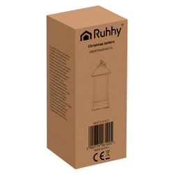 Latarenka świąteczna LED miedziana Ruhhy 26754