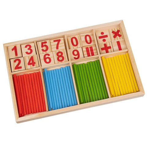 Wooden sticks for learning to count 22447