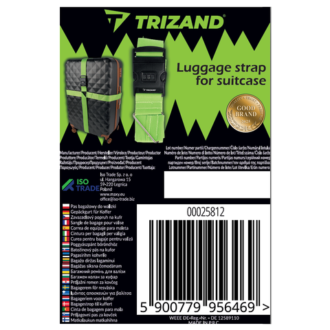 Ремень для багажа для чемодана Trizand 25812