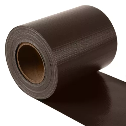 Fencing tape 19cmx35m 450g/m2 brown 23702