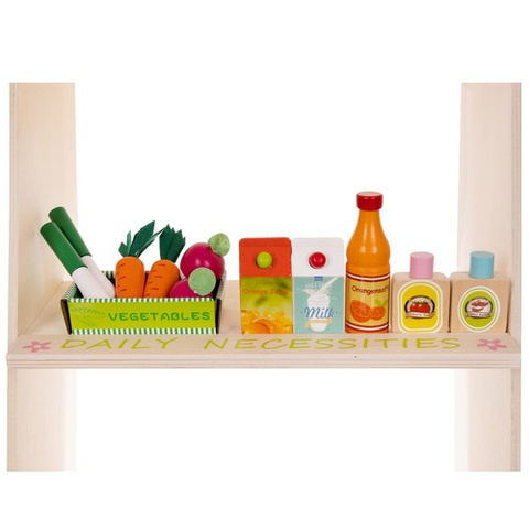 Wooden stall with accessories Kruzzel 24888