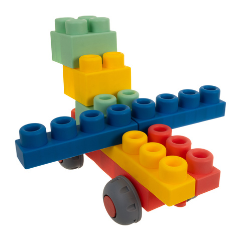 Rubber blocks - sensory 80 pcs. 26575