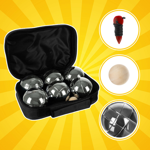 Boules 6 balls + cover 23440