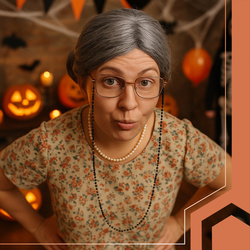 Grandma Costume 5 Pieces Ruhhy 26149