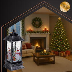 Silver LED Christmas Lantern Ruhhy 26755