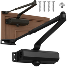 Door closer black 40-60kg Ruhhy 26782