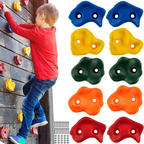 Climbing handles/stones for children - 10 pcs.