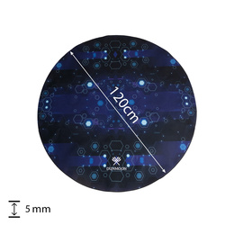 Tapis de jeu rond sous la chaise Dunmoon 25956