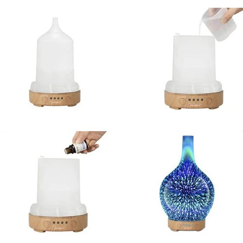 Diffuseur d&#39;arômes - humidificateur 100ml Ruhhy 22356