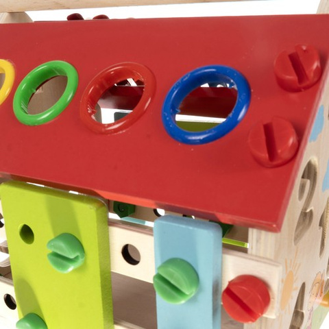 Kruzzel 22564 Lernhaus aus Holz