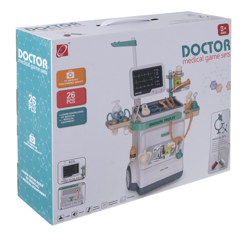 Trousse médicale pour enfants avec accessoires