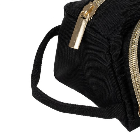 Doppelt faltbares Federmäppchen – schwarz Maaleo 24502