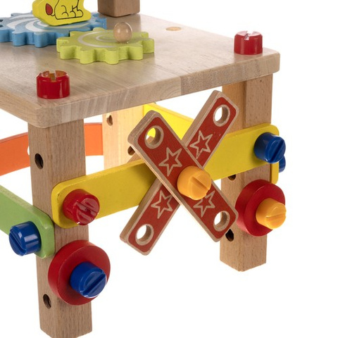 Kruzzel 22506 Montagestuhl aus Holz