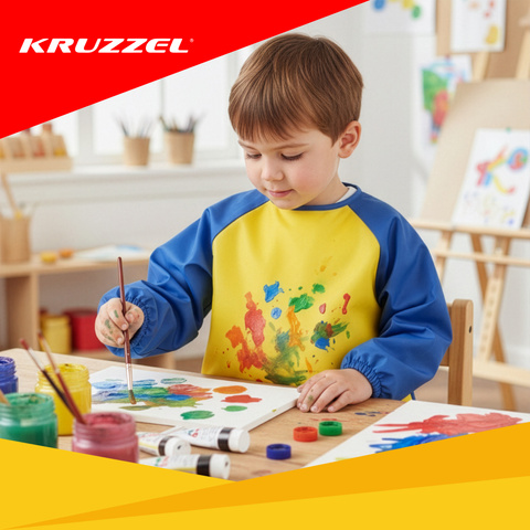 Protective apron for children size S Kruzzel