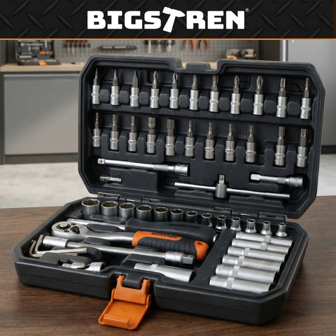 Coffret d'outils de 56 pièces. Bigstreen 26845