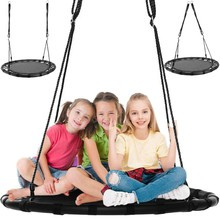 Stork&#39;s nest swing 100 cm black