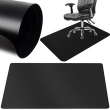 Tapis de protection sous chaise 90x130cm RUHHY - noir