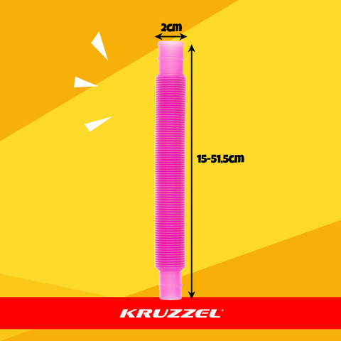 Sensoriniai vamzdeliai - 10 vnt. Kruzzel 26693