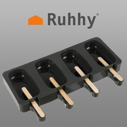 Ruhhy 20990 silicone ice cream mold