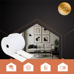 Self-adhesive Velcro tape 5mx5cm white Ruhhy 25807