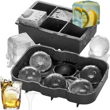 Moule en silicone 2 en 1 - cubes + boules Ruhhy 21270