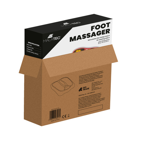 Appareil de massage des pieds avec chauffage